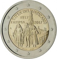 CITTÀ DEL VATICANO. 1917. FATIMA 2017. R. O.ROSSI SP INC.