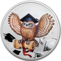 Silver coin Australia KM# 3516 CONGRATULATIONS!. NM. P.