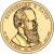 obverse of 1 Dollar - Rutherford B. Hayes (2011) coin with KM# 501 from United States. Inscription: RUTHERFORD B. HAYES IN GOD WE TRUST 19th PRESIDENT 1877-1881