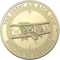 THE GREAT AIR RACE 1919 ENGLAND TO AUSTRALIA. VICKERS VIMY. N. S. CAPT. ROSS M SMITH LT. KIETH M SMITH SGT. WALLY H SHIERS SGT. JIM M BENNETT.