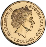 ELIZABETH II. AUSTRALIA 2019. 1 DOLLAR. IRB.