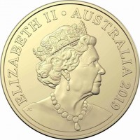 Aluminium Bronze coin Australia KM# 3665 ELIZABETH II. AUSTRALIA 2019. JC.