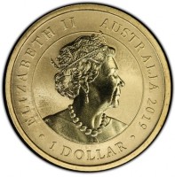 ELIZABETH II. AUSTRALIA 2019. 1 DOLLAR. JC.