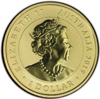 ELIZABETH II. AUSTRALIA 2019. 1 DOLLAR. JC.
