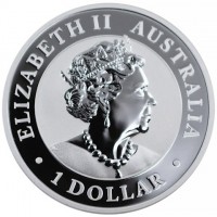 Silver coin Australia KM# 3868 ELIZABETH II. AUSTRALIA 1 DOLLAR. JC.