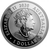 ELIZABETH II. AUSTRALIA 2020. 1 DOLLAR. JC.