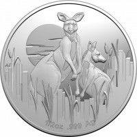 Silver coin  Australia  KM# 3894