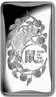 Silver coin Australia KM# 3910 鼠 YEAR. OF. THE. RAT.