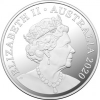 ELIZABETH II. AUSTRALIA. 2020. JC.