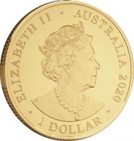 Aluminium Bronze coin  Australia  KM# 3855