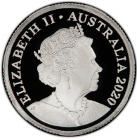 ELIZABETH II. AUSTRALIA. 1 DOLLAR. JC.