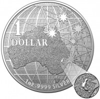 Silver coin Australia KM# 4119 1 DOLLAR. 1oz9999 SILVER.