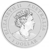 ELIZABETH II. AUSTRALIA. 1 DOLLAR. JC.