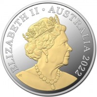 ELIZABETH II. AUSTRALIA 2022. JC.