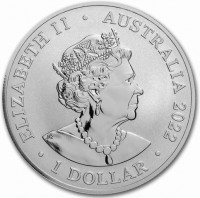 ELIZABETH II. AUSTRALIA 2022. 1 DOLLAR. JC.