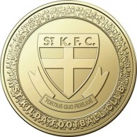 St K.F.C. FOTIUS QUO FIDELUS. St KILDA FOOTBALL CLUB.