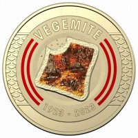 Aluminium Bronze coin Australia KM# 4515 VEGEMITE. 1923 - 2023.