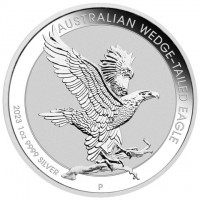 AUSTRALIAN WEDGE-TAILED EAGLE. P JM. 2023 1oz 9999 SILVER.