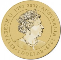 ELIZABETH II 1952 - 2022. AUSTRALIA. 1 DOLLAR. JC.