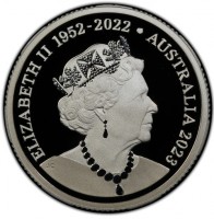 ELIZABETH II 1952 - 2022. AUSTRALIA 2023. JC.