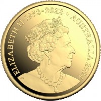 ELIZABETH II 1952 - 2022. AUSTRALIA 2024. JC.