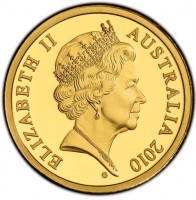 ELIZABETH II. AUSTRALIA 2010. VG.