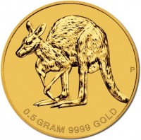 Gold coin Australia KM# 1649 0.5 GRAM 9999 GOLD. P.