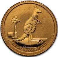 Gold coin Australia KM# 1790 0.5 GRAM 9999 GOLD. P.