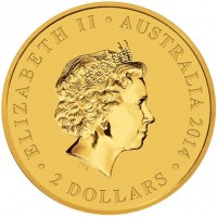 Gold coin  Australia  KM# 2184