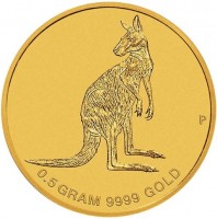 Gold coin Australia KM# 3268 P. 0.5 GRAM 9999 GOLD.