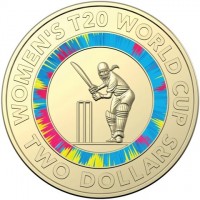 WOMEN'S T20 WORLD CUP. TWO DOLLARS.