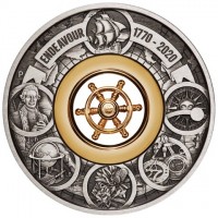 Silver coin Australia KM# 3928 ENDEAVOUR 1770 - 2020. P. LB.