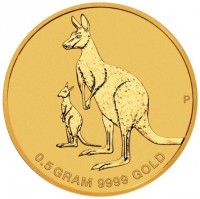 Gold coin Australia KM# 3935 0.5 GRAM 9999 GOLD. P.