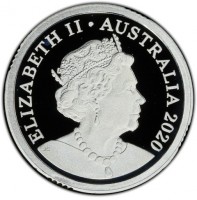 ELIZABETH II. AUSTRALIA 2020. JC.