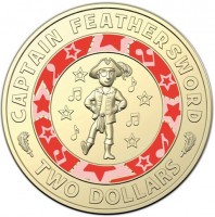 CAPTAIN FEATHERSWORD. TWO DOLLARS.