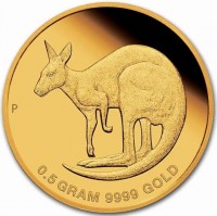 Gold coin Australia KM# 4167 P. 0.5 GRAM 9999 GOLD.