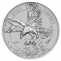 Silver coin Australia 2021 OSPREY. P. NH.