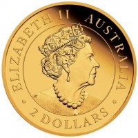 ELIZABETH II. AUSTRALIA 2022. 2 DOLLARS. JC.