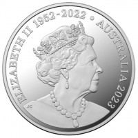 ELIZABETH II 1952 - 2022. AUSTRALIA 2023. JC.