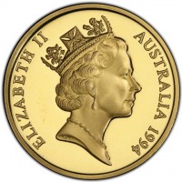 Aluminium Bronze coin Australia KM# 224a ELIZABETH II. AUSTRALIA 1994. RDM.