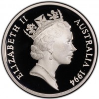 Silver coin Australia KM# 266 ELIZABETH II. AUSTRALIA 1994. RDM.