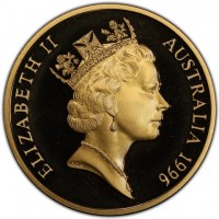 Aluminium Bronze coin Australia KM# 312 ELIZABETH II. AUSTRALIA 1996. RDM.