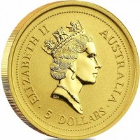 Gold coin  Australia  KM# 566