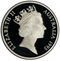 Silver coin Australia KM# 544 ELIZABETH II. AUSTRALIA 1997. RDM.