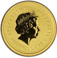 Gold coin  Australia  KM# 464