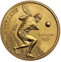 5 DOLLARS. Sydney 2000.