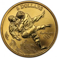 5 DOLLARS. Sydney 2000.
