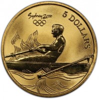 5 DOLLARS. Sydney 2000.