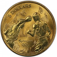 5 DOLLARS. Sydney 2000.
