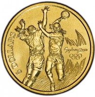 5 DOLLARS. Sydney 2000.